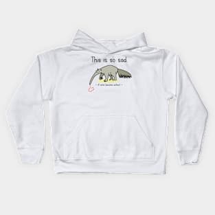 Sad eater Kids Hoodie